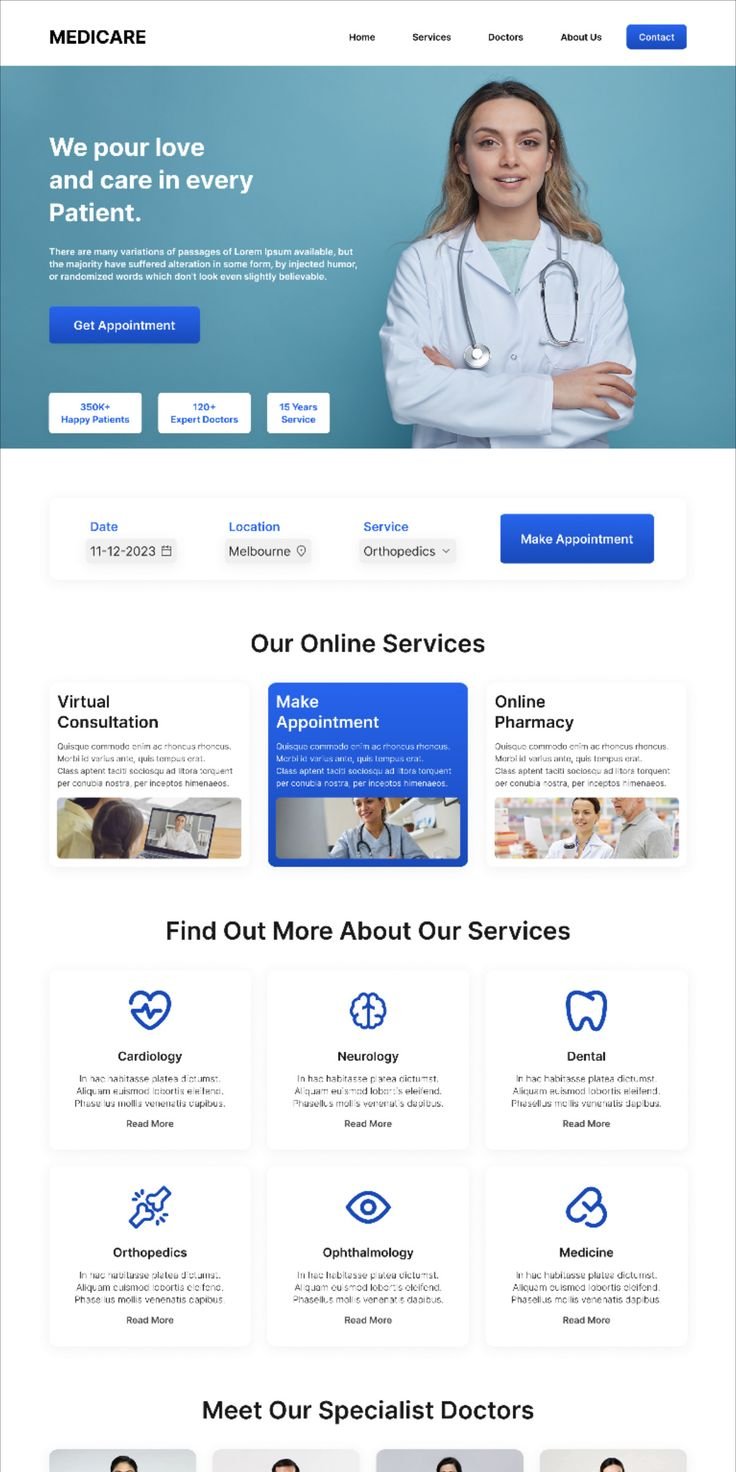Clinic Website